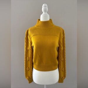 Mustard Yellow Women's Sweater